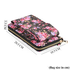 LA MAREY Set of 2: RFID Smartphone Floral Crossbody Bag & Starfish Cuff Bracelet Gift Set - Black_4455506_8