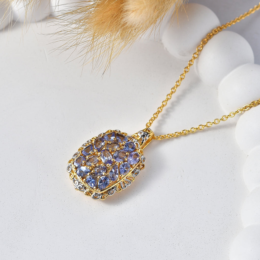 EverTrue - Tanzanite Pendant with Chain (Size 20) 3.00 Ct._4457068_2