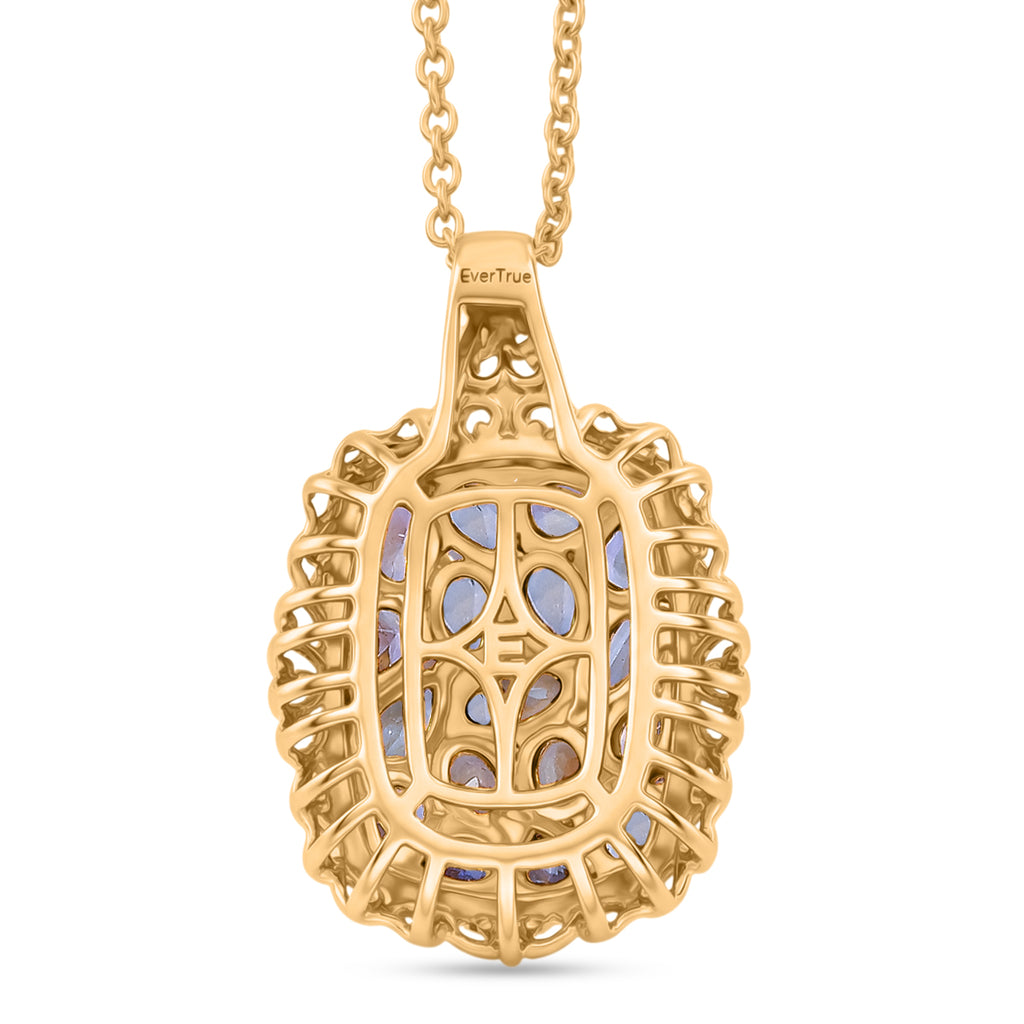 EverTrue - Tanzanite Pendant with Chain (Size 20) 3.00 Ct._4457068_4