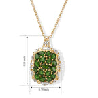 EverTrue - Natural Chrome Diopside Pendant with Chain (Size 20) 3.20_4457070_4