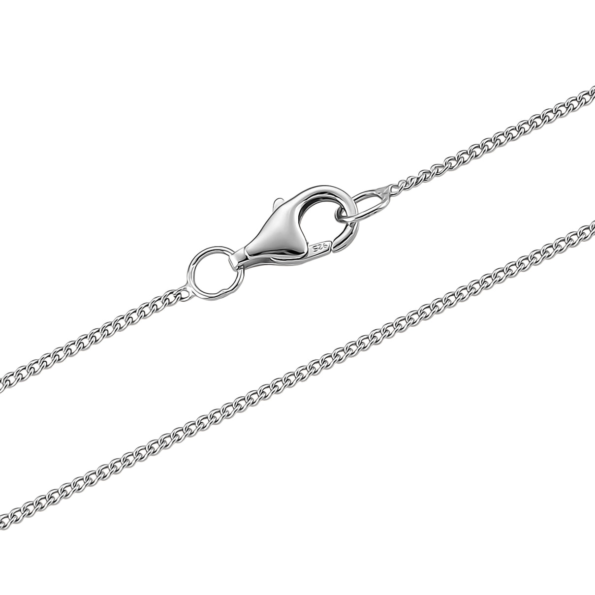 D'Joy Moissanite GRA Certified Solitaire Pendant with Chain (Size 18) in Rhodium Overlay Sterling Silver 1.00 Ct. 4459291 6