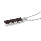 Smoky Quartz Pendant with Chain (Size 20) Stainless Steel  6.000  Ct._4460198_2