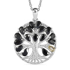 EverTrue - Black Spinel Pendant with Chain (Size 20) 5.00 Ct._4463456