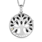 EverTrue - Black Spinel Pendant with Chain (Size 20) 5.00 Ct._4463456_4