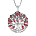 EverTrue - Orissa Rose Garnet Pendant with Chain (Size 20) 4.60 Ct._4463458