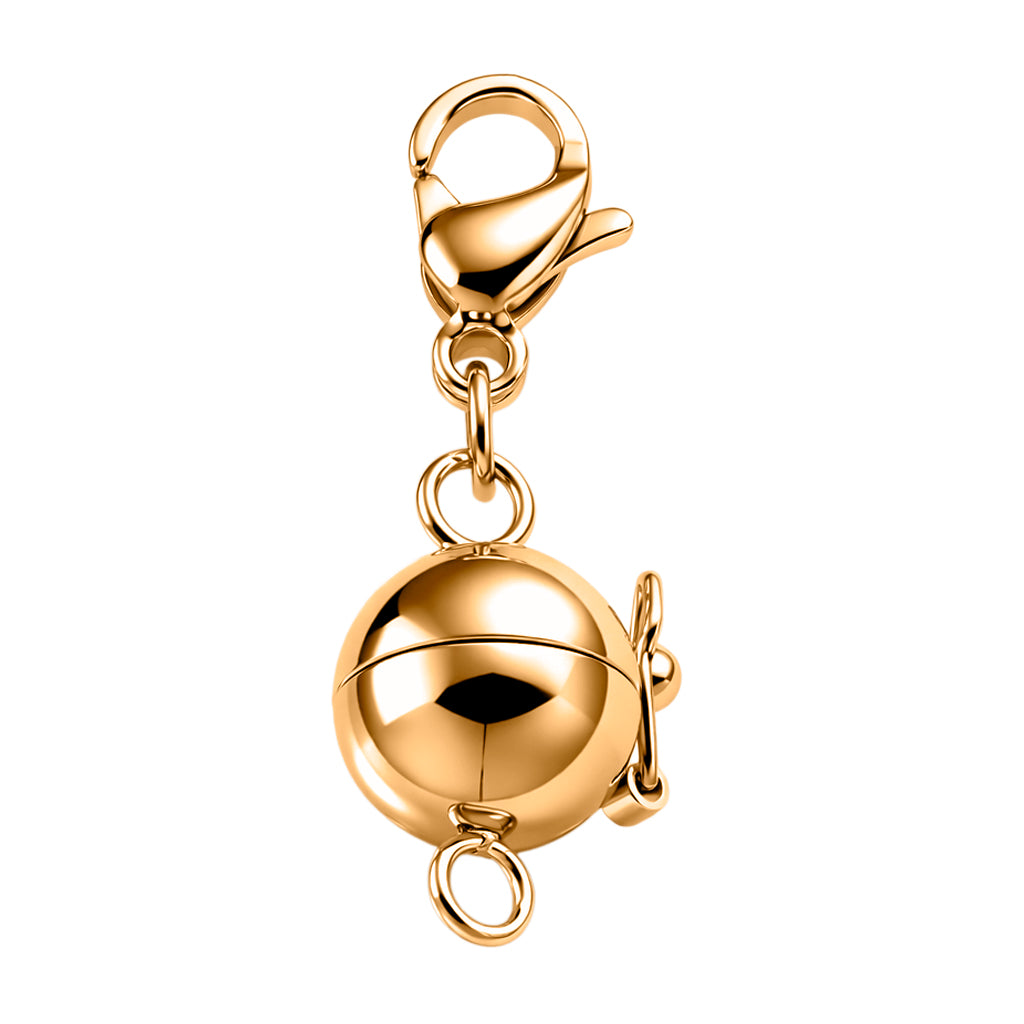 Magnetic Lock in Rhodium Overlay Pure White Stainless Steel 4464157 2