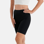 Super Find - La Marey Womens Set of 2 High Waist Seamless Shaper Shorts (Size S/M, UK 8-14) - Black & Skin_4465761_5