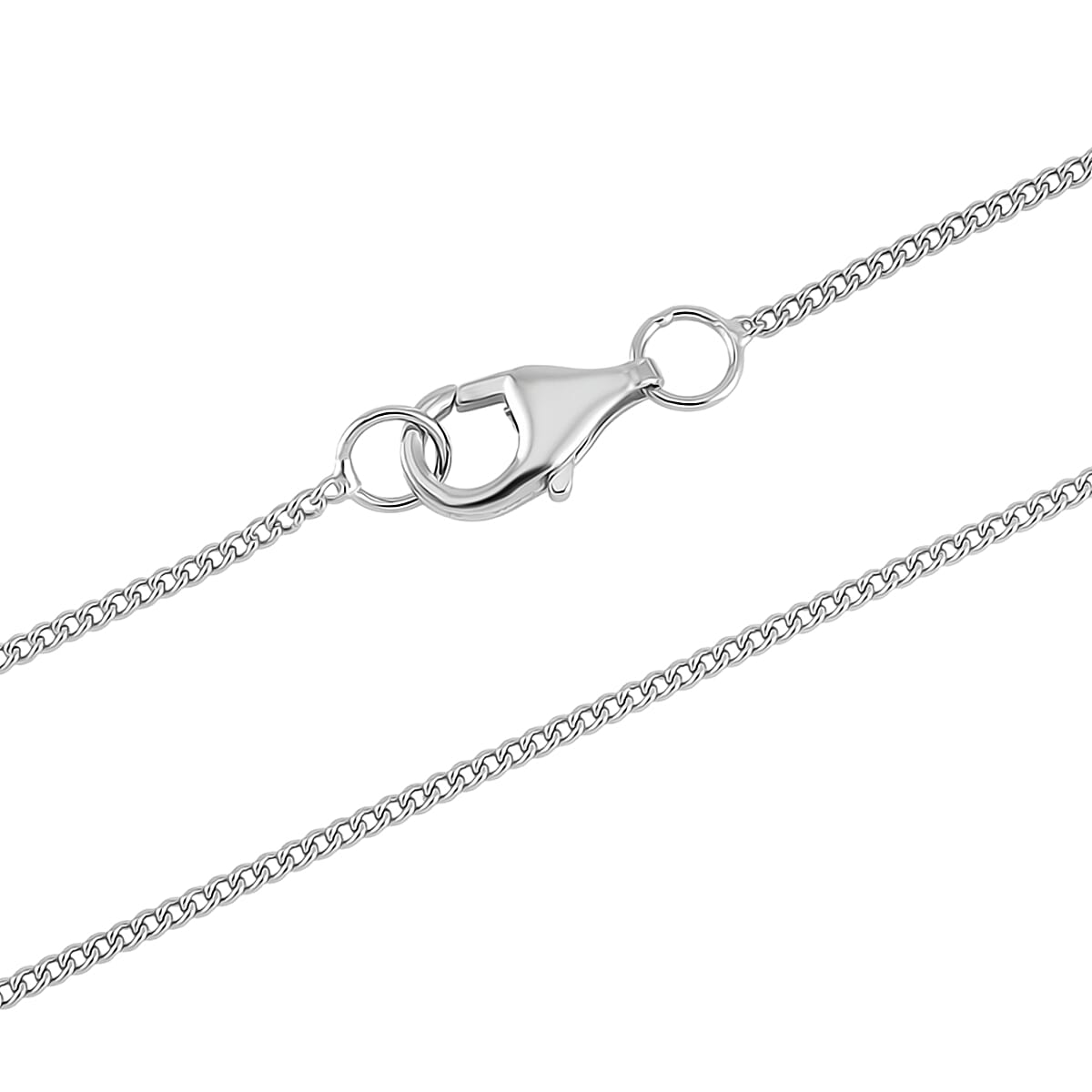 GRA Certified (D-VVS1) Moissanite Solitaire Pendant with Chain (Size 18) in Rhodium Overlay Sterling Silver 2.92 Ct. V32490642 6
