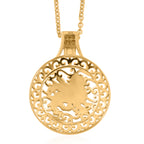 Pendant in Yellow Gold Plated Sterling Silver with Chain (Size 20)_4468092_4