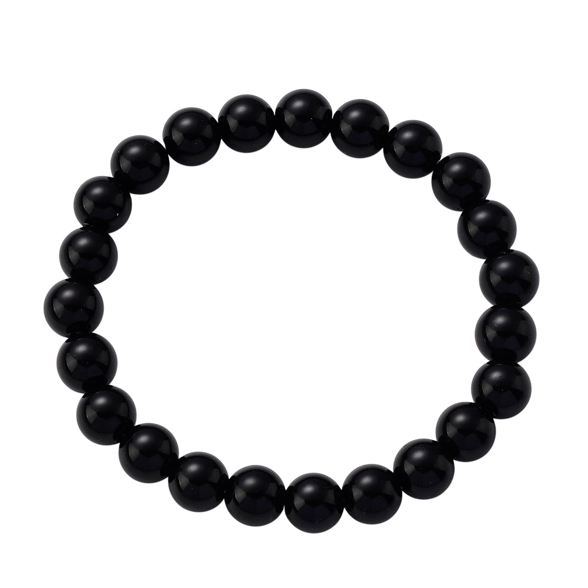 Set of 2 - Natural Shungite Candle Holder &amp; Stretchable Bracelet (Size - 7) 1175.00 Ct. 4471759 5