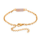 Set of 3 - Rose Quartz Beads Adjustable Bracelet (Size - 7+2 Ext) 50.00 Ct._4473413_4