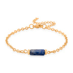 Set of 3 - Lapis Lazuli Beads Bracelet Adjustable Bracelet (Size - 7+2 Ext) 50.00 Ct._4473417_3