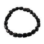 Set of 2 - Natural Shungite Stretchable Bracelet (Size - 7) & Life of Tree Photo Frame 300.00 Ct._4473931_4