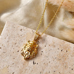 EverTrue Bronzella Collection - Lion Pendant with Chain (Size 20)_4475322_2