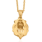 EverTrue Bronzella Collection - Lion Pendant with Chain (Size 20)_4475322_4