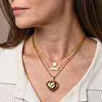 Pendant with Chain (Size 20) Pure White Stainless Steel_4478705_2