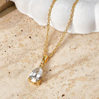 Luxuriant - SGL Certified Lab Grown Diamond (SI/G-H) Solitaire Pendant with Chain (Size 20) in 18K Vermeil Yellow Gold Plated Sterling Silver 2.00 Ct._4480308_2