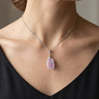 Kunzite Pendant with Chain (Size 20) 50.00 Ct._4480793_1