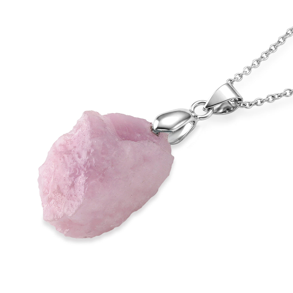 Kunzite Pendant with Chain (Size 20) 50.00 Ct._4480793_3