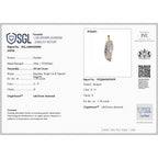 Rachel Galley - SGL Certified Lab Grown Diamond (SI/G-H) Pendant with Chain (Size 20) in 18K Vermeil Yellow Gold Plated Sterling Silver 1.50 Ct._4482396_5