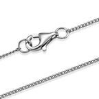 D'Joy - Multi-Gemstone Floral Drop Pendant with Chain (Size 18) in Rhodium Overlay Sterling Silver 14.50 Ct._4483335_5