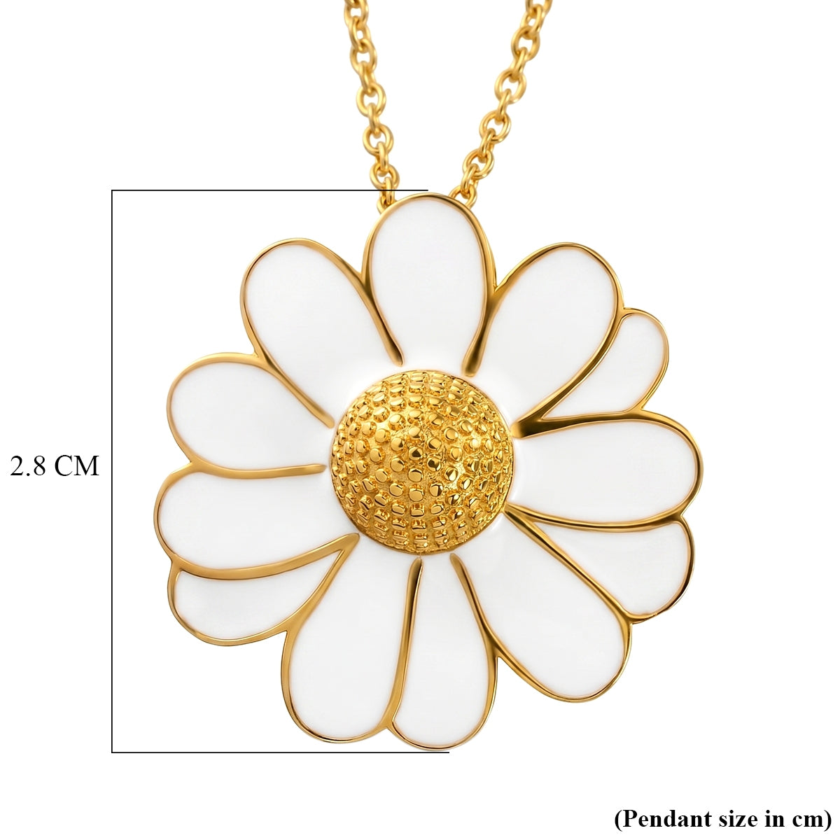 EverTrue - Pendant with Chain (Size 20) in Yellow Gold Tone V32515388 7