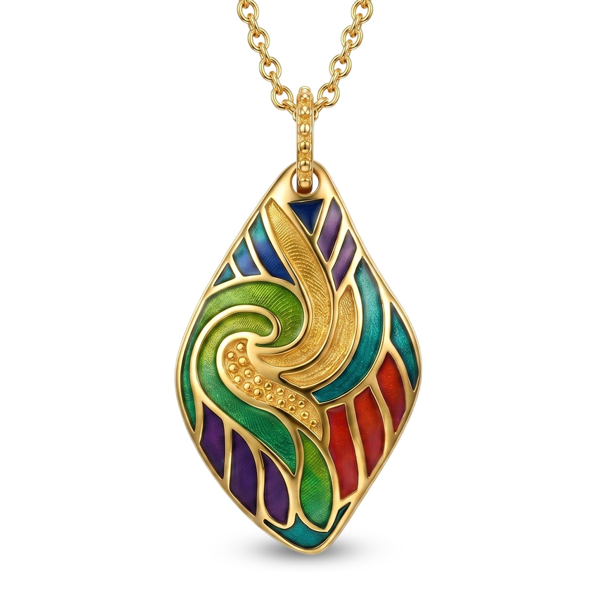 EverTrue - Pendant with Chain (Size 20) in Yellow Gold Tone V32513504 0