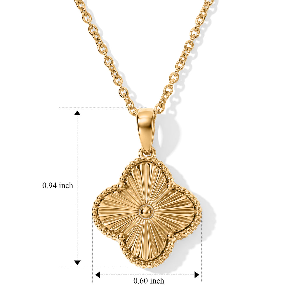 Pendant with Chain (Size 20) in 18K YG Plating Stainless Steel_4485375_4