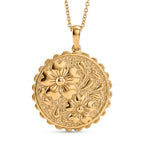 EverTrue Bronzella Collection - Floral Pendant with Chain (Size 20) in 18K Gold Plating_4485378