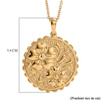 EverTrue Bronzella Collection - Floral Pendant with Chain (Size 20) in 18K Gold Plating_4485378_6