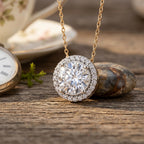 Luxuriant - Lab Grown Diamond (SI/G-H)  Pendant with Chain (Size 18+2 Ext) in 18K Vermeil Yellow Gold Plated Sterling Silver 2.00 Ct._4485676_2