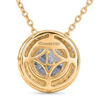 Luxuriant - Lab Grown Diamond (SI/G-H)  Pendant with Chain (Size 18+2 Ext) in 18K Vermeil Yellow Gold Plated Sterling Silver 2.00 Ct._4485676_4