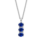D'Joy - Ceylon Color Quartz & White Zircon Drop Pendant in Platinum Overlay Sterling Silver with Chain (Size 20) 4.23 Ct._4485895