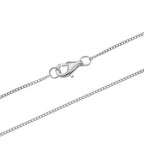 GRA Certified Moissanite Drop Pendant with Chain (Size 18) in Rhodium Overlay Sterling Silver 2.36 Ct._4486977_5