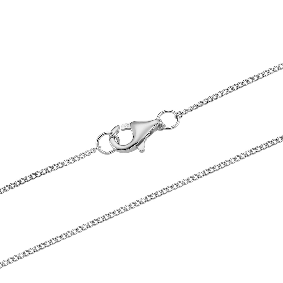 GRA Certified Moissanite Drop Pendant with Chain (Size 18) in Rhodium Overlay Sterling Silver 2.36 Ct. V32521116 6