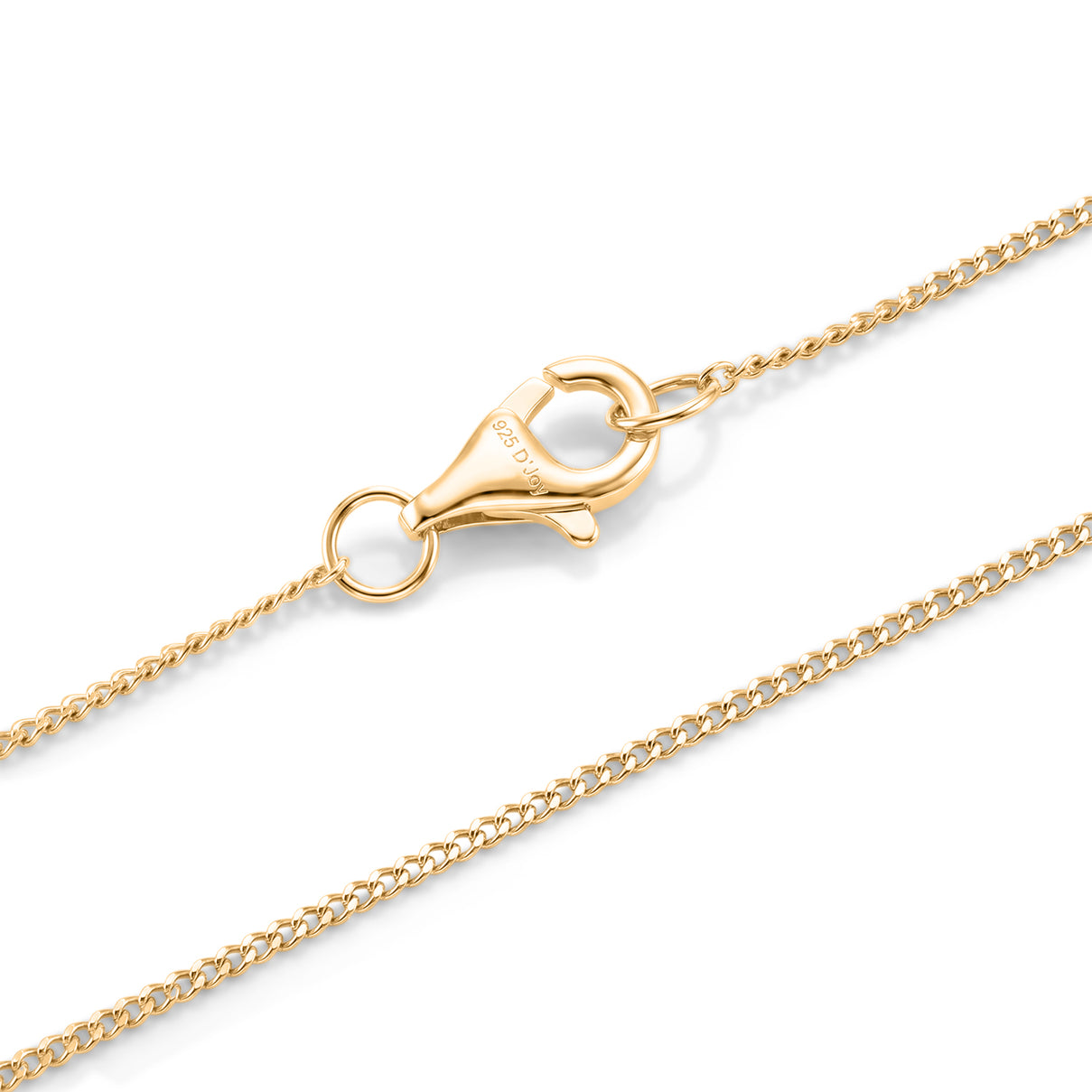D'Joy - Premium Peach Edison (9-10mm) &amp; White Zircon Ball Drop Heart Pendant with Chain (Size 18) in Yellow Gold Plated Sterling Silver 6.00 Ct. 4487597 3