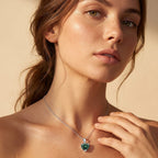 10K White Gold,  Lab Grown Green Diamond Pendant with Chain (Size 20) 2.00ct  Gold Wt. 2.75 Gms  2.000  Ct._4490060_1
