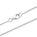 Paraiba Moissanite Heart Pendant with Chain (Size 18) in Rhodium Overlay Sterling Silver 1.17 Ct._4493552_4