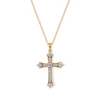 Moissanite Pendant with Chain (Size 20)  Sterling Silver 0.36 ct  Silver Wt. 6.2 Gms  1.560  Ct._4494072