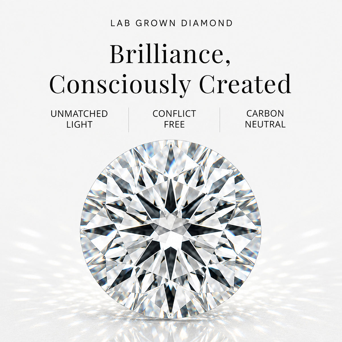Luxuriant - SGL Certified Lab Grown Diamond (SI-G-H) Two Stone Pendant with Chain (Size 20) in 18K Vermeil Yellow Gold Plated Sterling Silver 1.15 Ct. 4501788 3