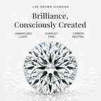 Luxuriant - SGL Certified Lab Grown Diamond (SI/G-H) Pendant with Chain (Size 20) in 18K Vermeil Yellow Gold Plated Sterling Silver 1.15 Ct._4501788_2