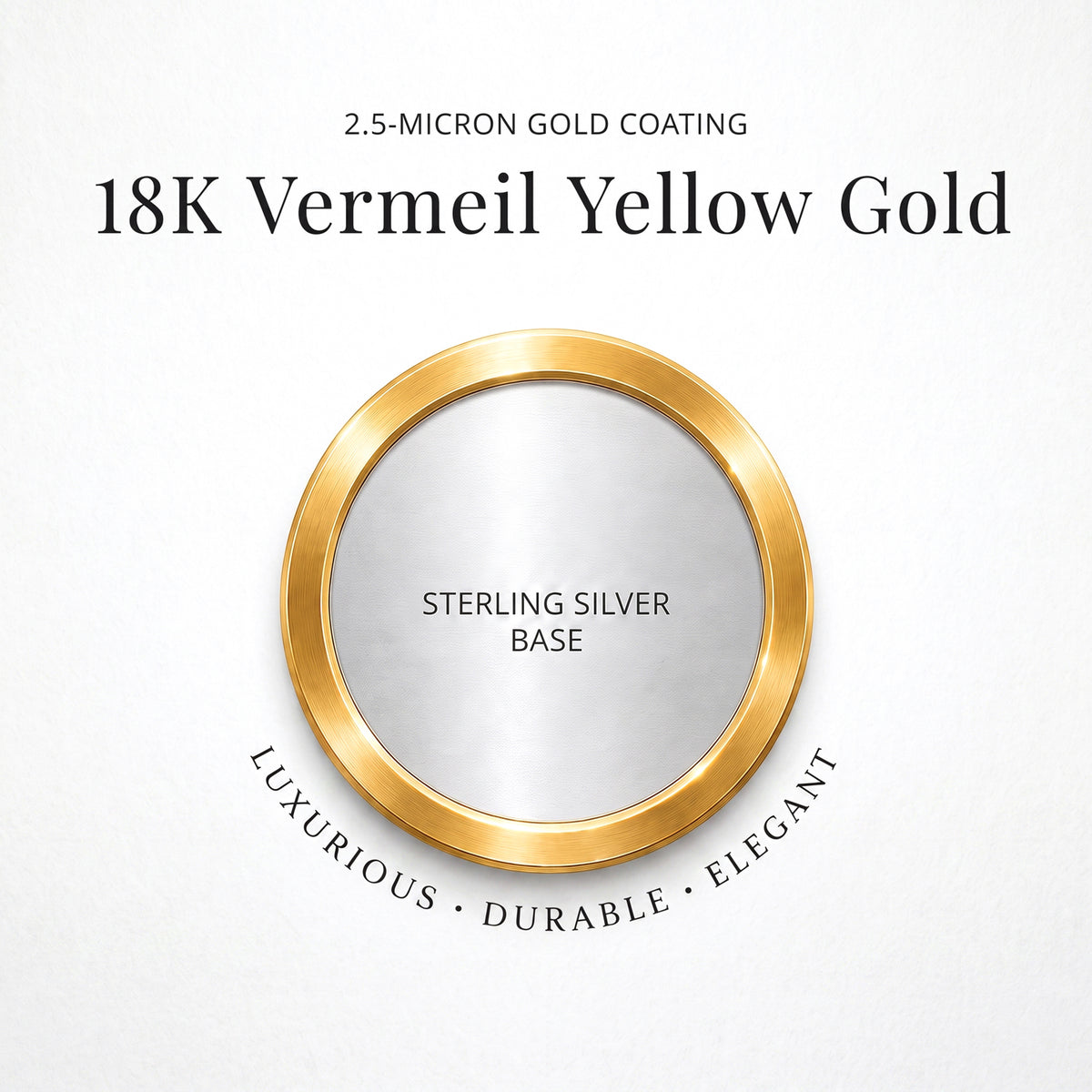 Luxuriant - SGL Certified Lab Grown Diamond (SI-G-H) Two Stone Pendant with Chain (Size 20) in 18K Vermeil Yellow Gold Plated Sterling Silver 1.15 Ct. 4501788 4