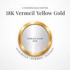 Luxuriant - SGL Certified Lab Grown Diamond (SI/G-H) Pendant with Chain (Size 20) in 18K Vermeil Yellow Gold Plated Sterling Silver 1.15 Ct._4501788_3