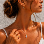 Luxuriant - SGL Certified Lab Grown Diamond (SI/G-H) Pendant with Chain (Size 20) in 18K Vermeil Yellow Gold Plated Sterling Silver 1.15 Ct._4501788_5