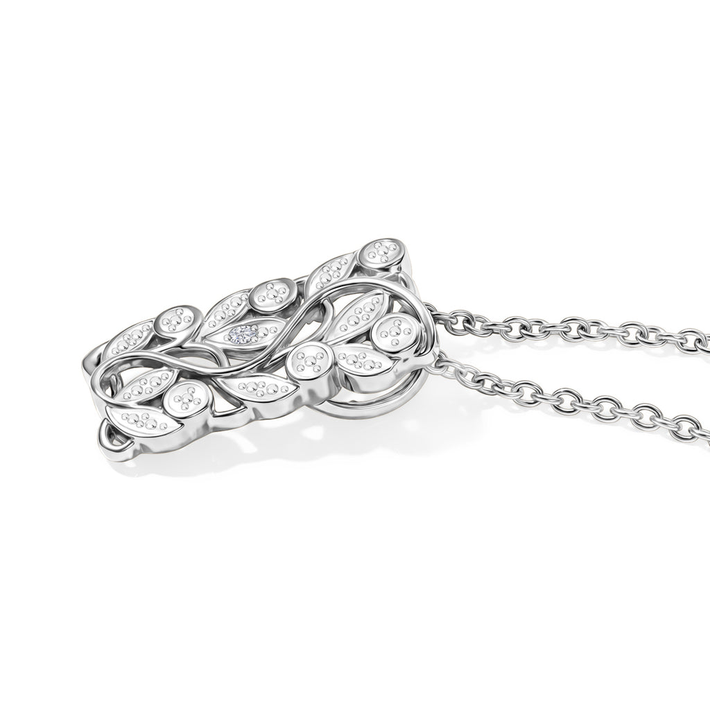 EverTrue - Natural White Diamond Pendant with Chain (Size 20)_4505143_3