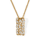 EverTrue - Natural White Diamond Pendant with Chain (Size 20) in Yellow Gold Tone_4505144