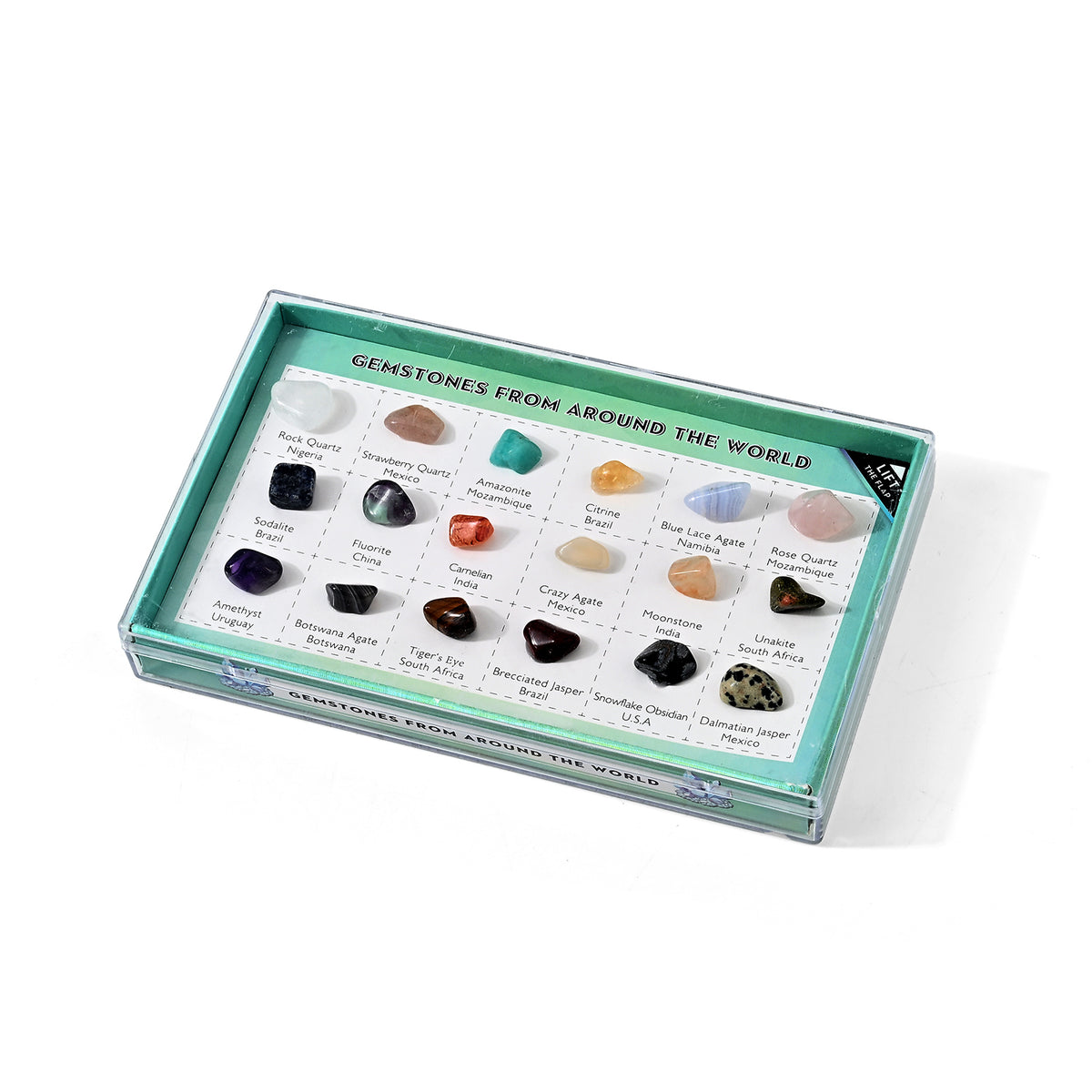Set of 2 - Multi Gemstones Seven Chakra Photo Frame &amp; Beads Bracelet (Size 7-7.5) 180.00 Ct. 4506073 2