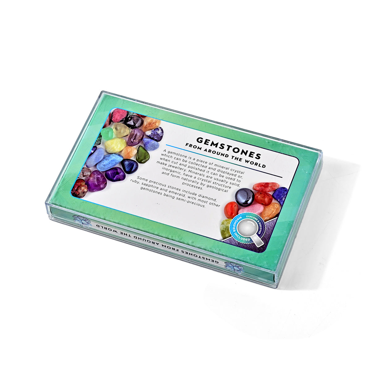 Set of 2 - Multi Gemstones Seven Chakra Photo Frame &amp; Beads Bracelet (Size 7-7.5) 180.00 Ct. 4506073 3
