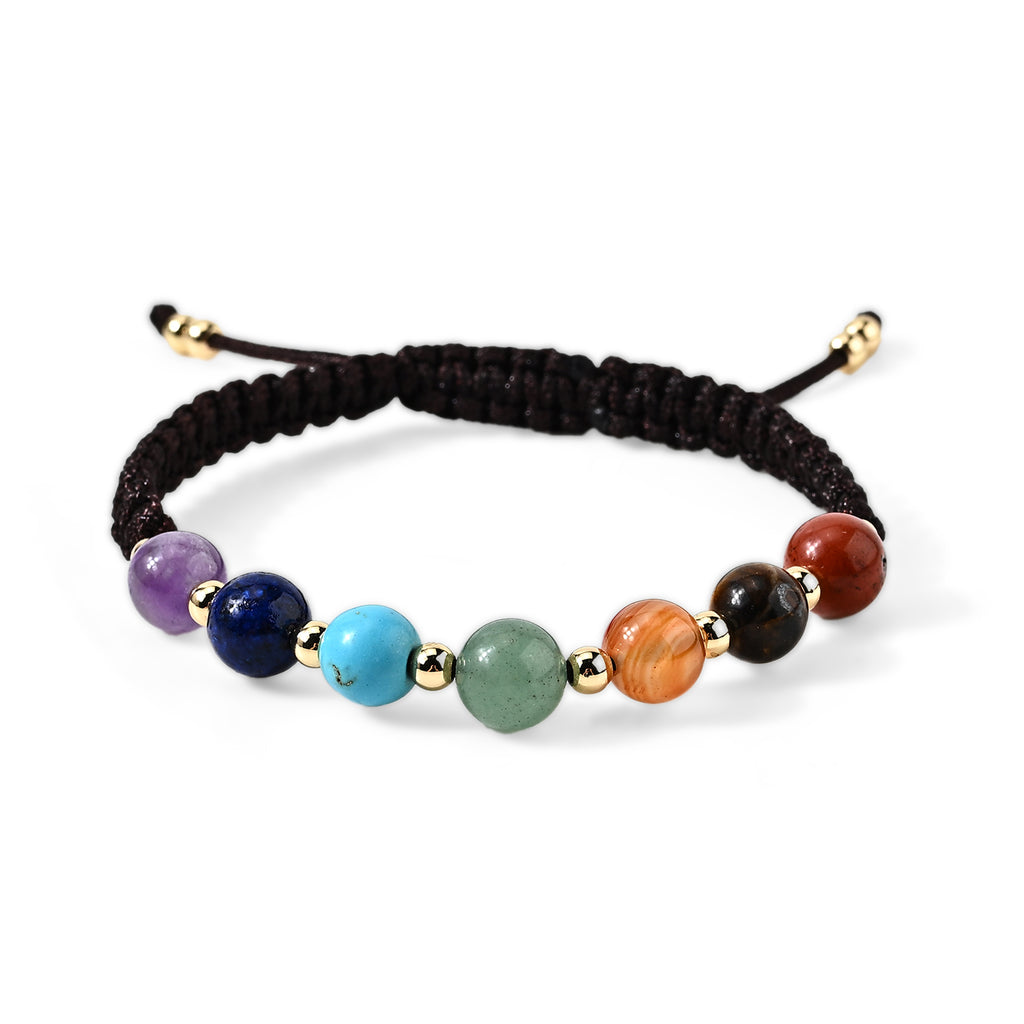 2 Piece Set -  Multi Gemstones Accessories and Beads Bracelet 180.00ct  180.000  Ct._4506073_4