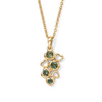 Natural Green Apatite Pendant with Chain (Size 20) in 18K YG Plating Sterling Silver 0.21 ct  0.630  Ct._4506598